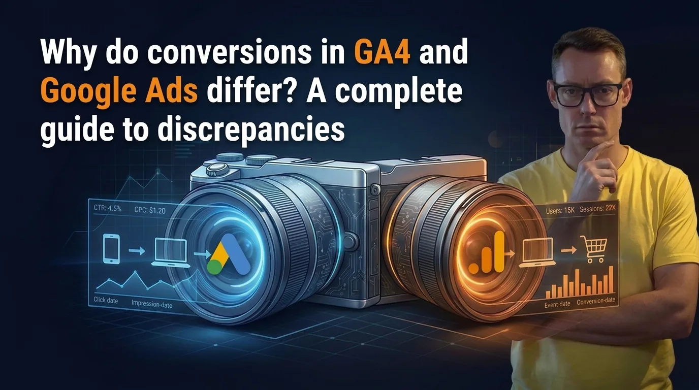 Why do conversions in GA4 and Google Ads differ? A complete guide to discrepancies